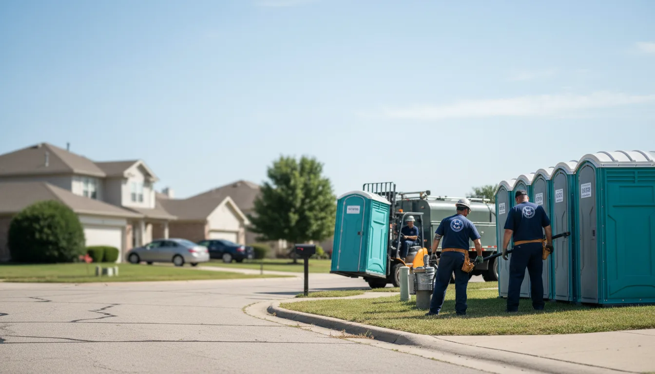 Porta Potty Rental in Hillsboro, KS near me